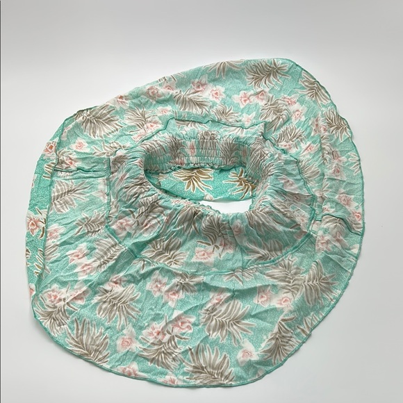 Body Glove Sally Skirt Small Floral Teal Mini Tiered Ruffle Elastic Waist Boho - Picture 10 of 10